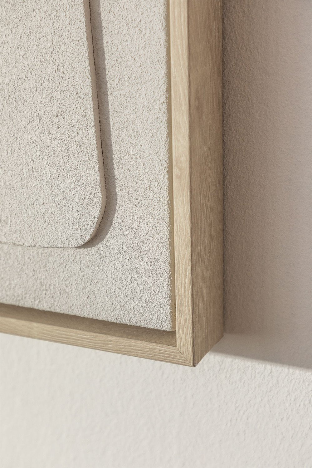 Weiß Stehend Form Relief Portrait